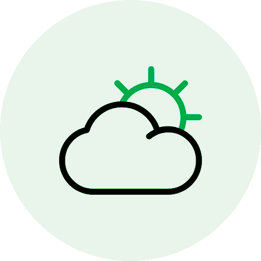 Hourly weather updates